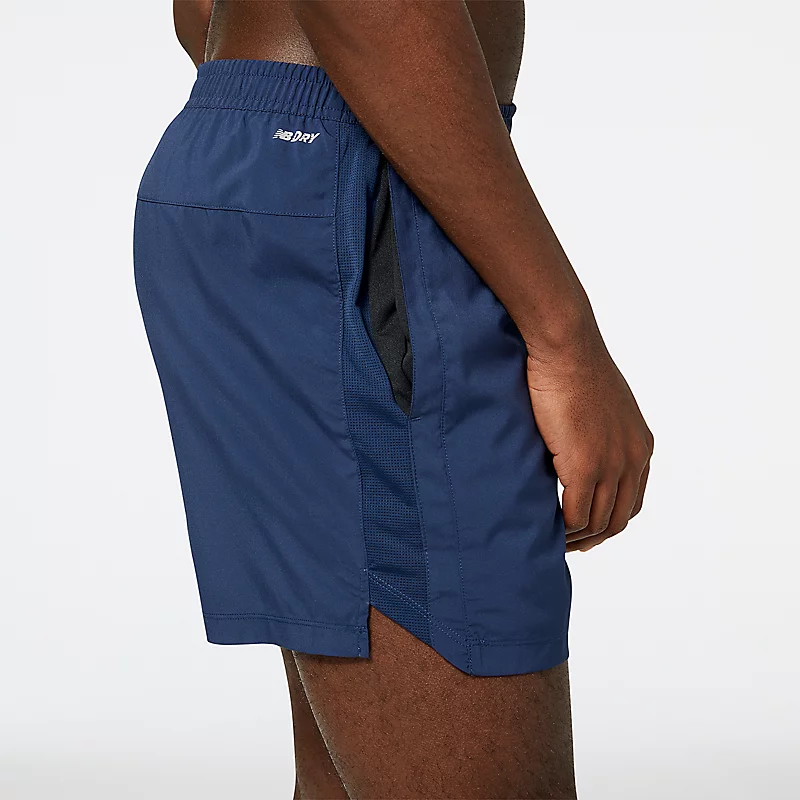 Męskie spodenki Accelerate 5 cali – NATURALNY INDYGO
