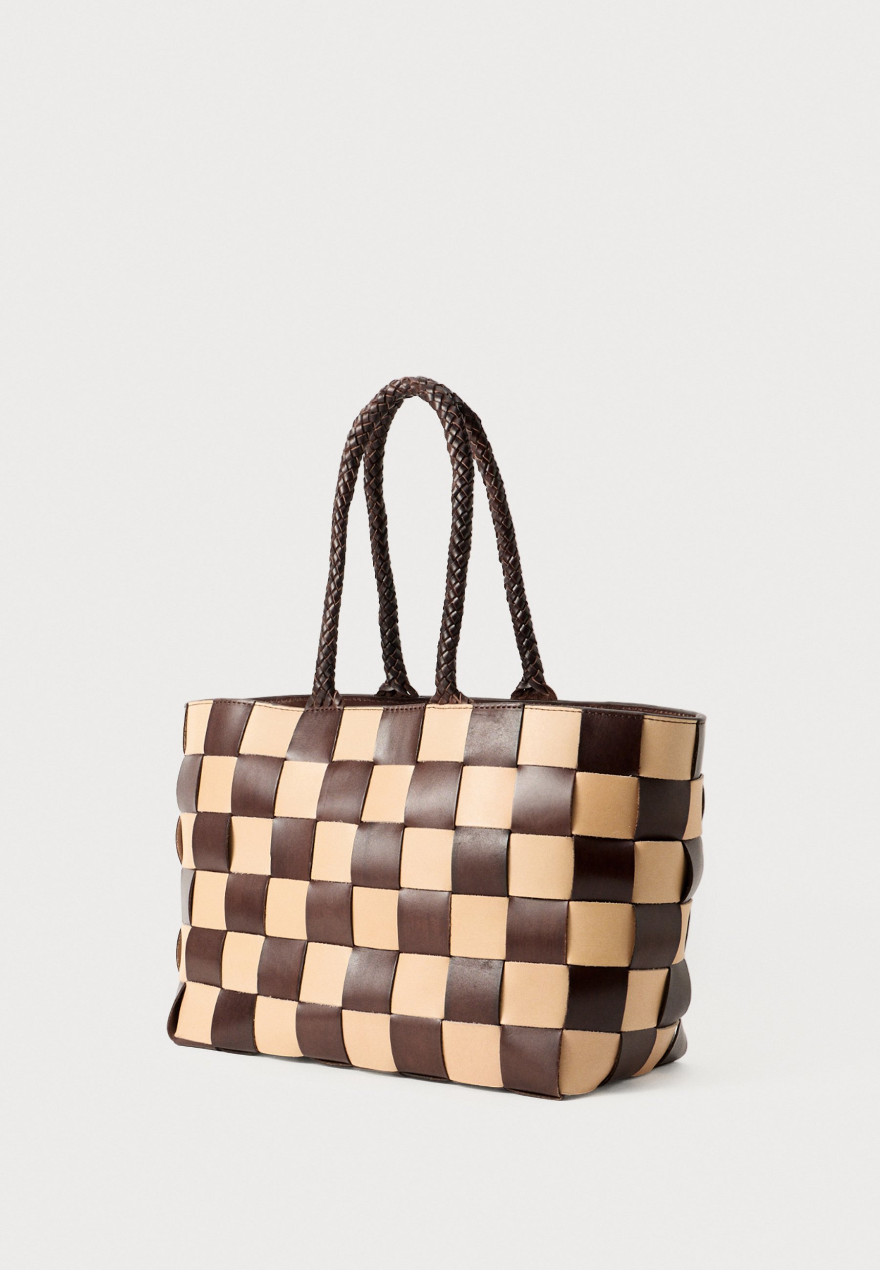 Loeffler Randall KLARA - Handtas - bruin/boter