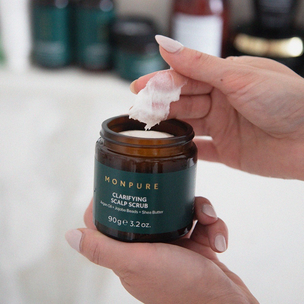MONPURE London Scalp Care Čistiaci peeling na pokožku hlavy - 90 g