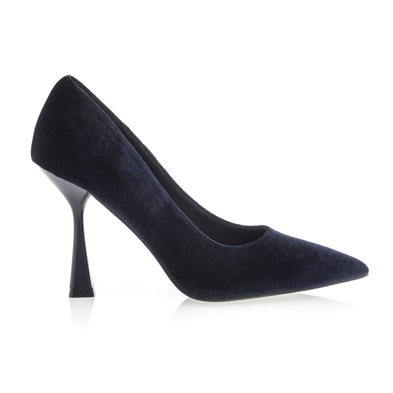 Blaue Damenpumps