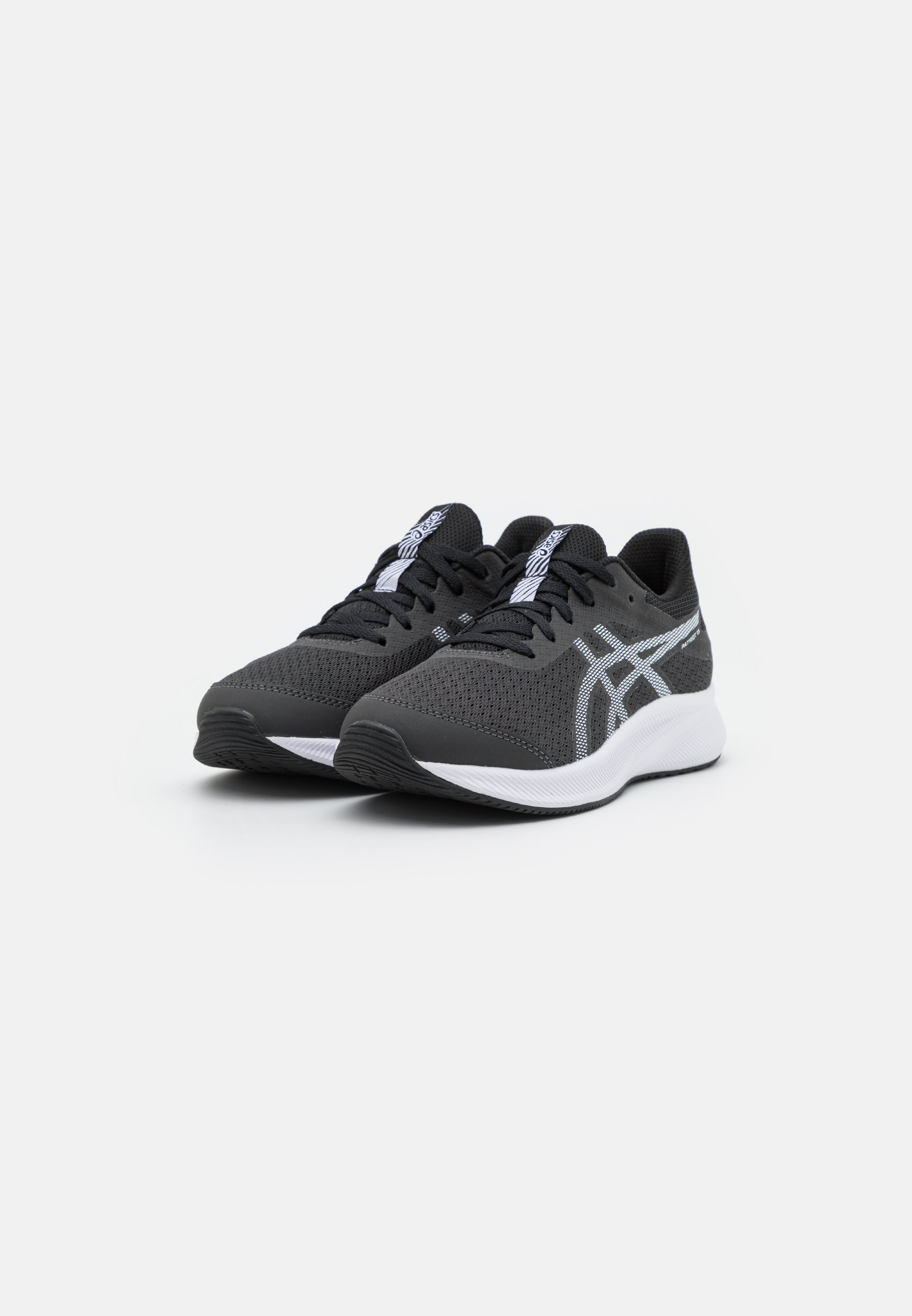 ASICS PATRIOT 13 GS - Hardloopschoenen voor op de weg - grafietgrijs/wit