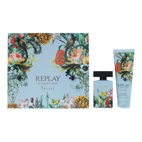 Set de regalo Replay Signature Secret For Woman EDT 50ml