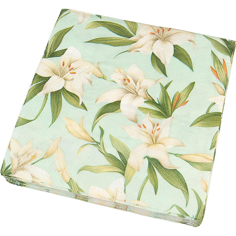 Tovaglioli Vie Eco, confezione da 20 pezzi, 33x33 cm