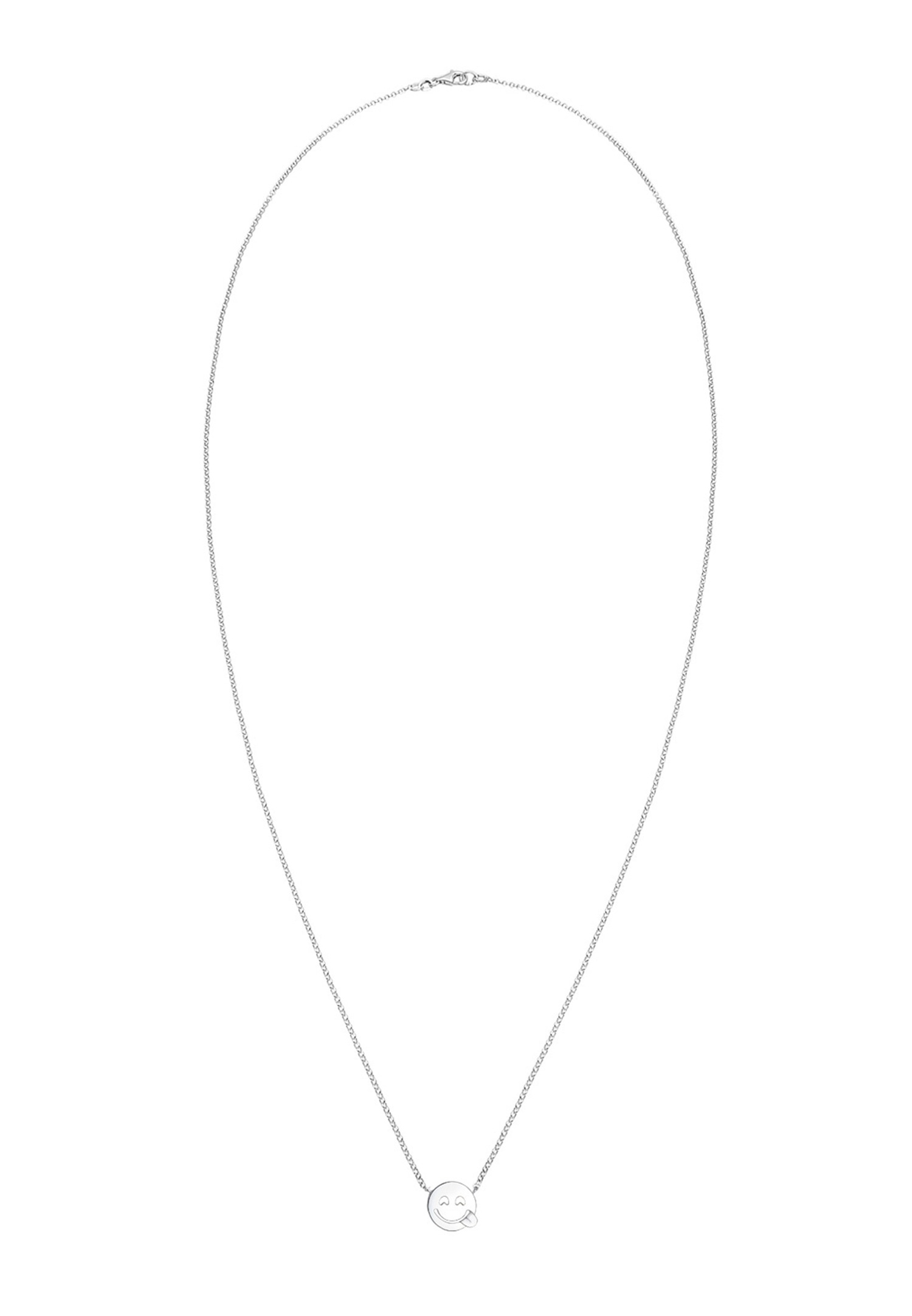Elli Femme Pendentif avec Smiling face - (925/1000) Argent