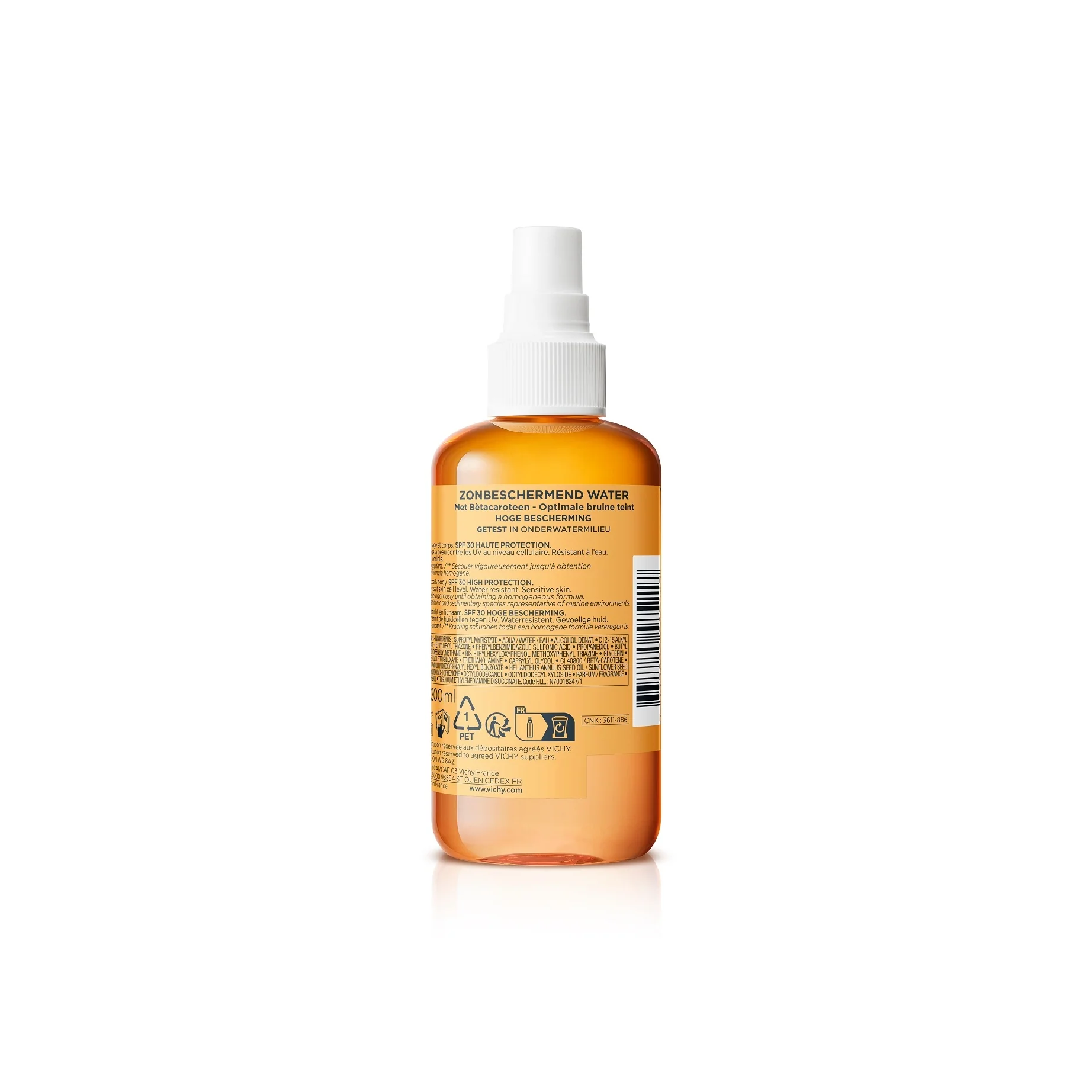 Capital Soleil Capital Soleil Acqua Solare Abbron SPF30 - Spray solare corpo alta prot.
