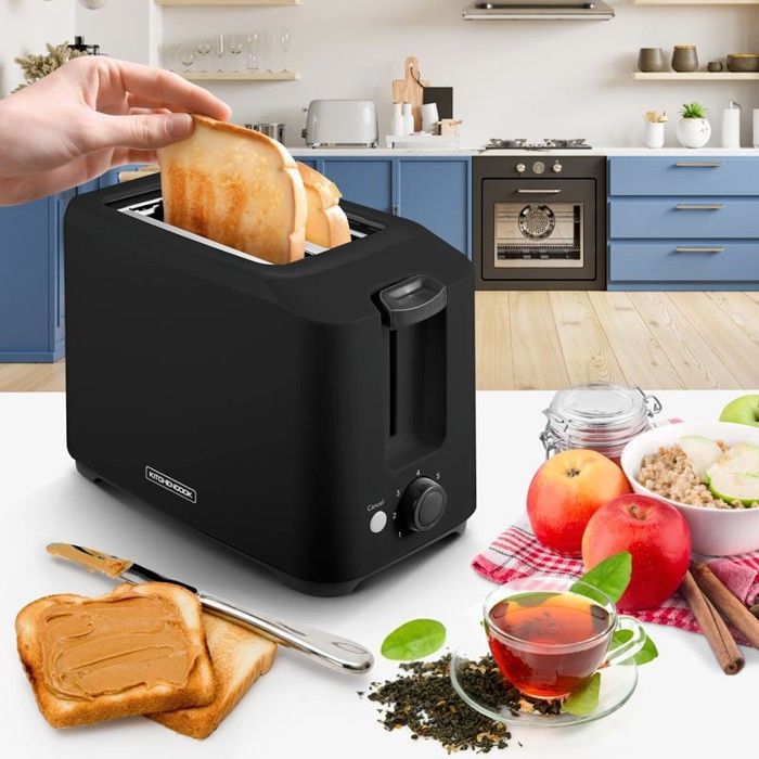 2-sneden broodrooster met kruimellade van Toasteo Kitchencook