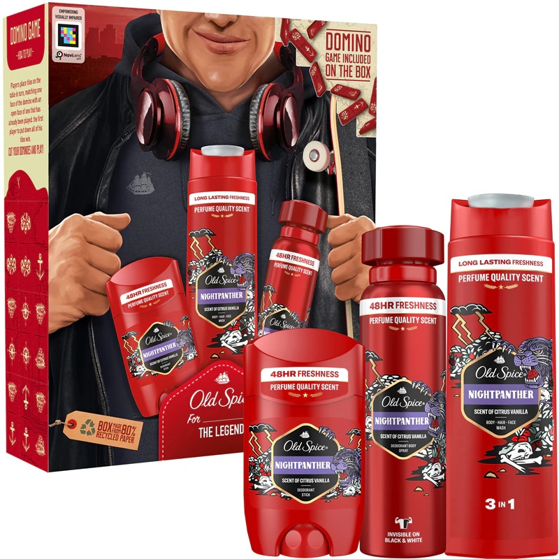 Old Spice Nightpanther Wild Explorer Set поклон сет за мушкарце