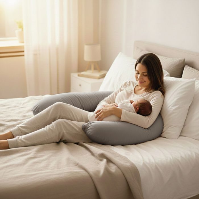 Inner pillow, padding, filling for pregnancy and nursing pillow - 100% Cotton - 170 cm - Monsieur Bébé