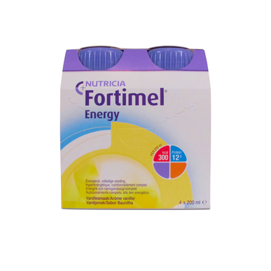 Fortimel Fortimel Energy Vanilija 4 x 200 ml 4 x 200 ml
