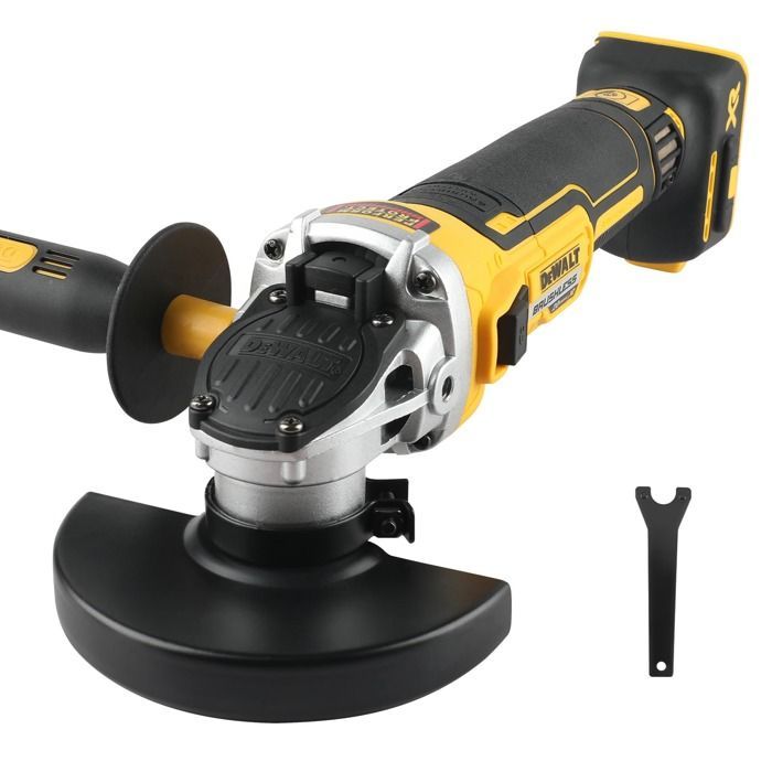 DEWALT DCG405NT 125mm Flat Head Angle Grinder, Bare Tool, Lithium Battery, Brushless Cutting Tool