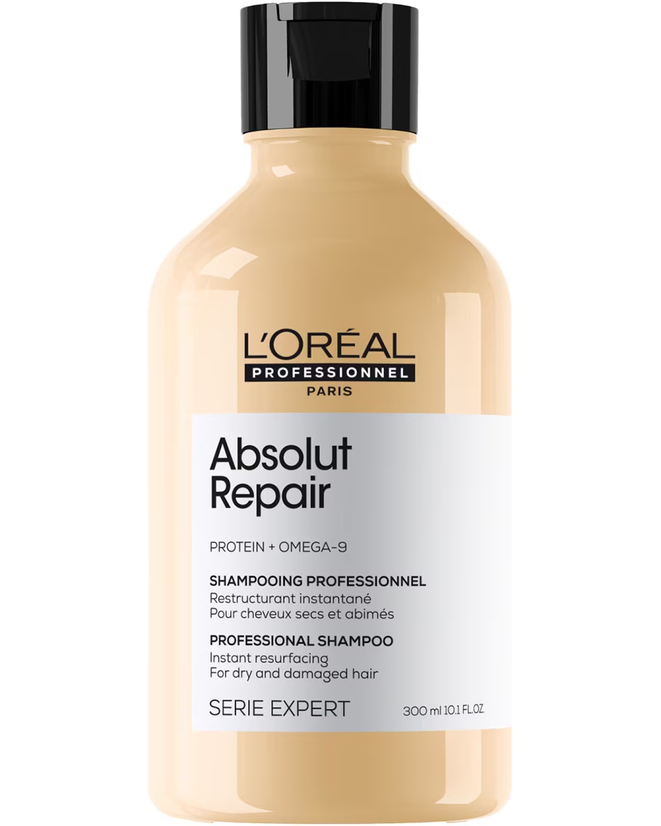 Șampon L'ORÉAL PROFESSIONNEL Absolut Repair Gold, reparare instantanee a părului uscat și deteriorat
