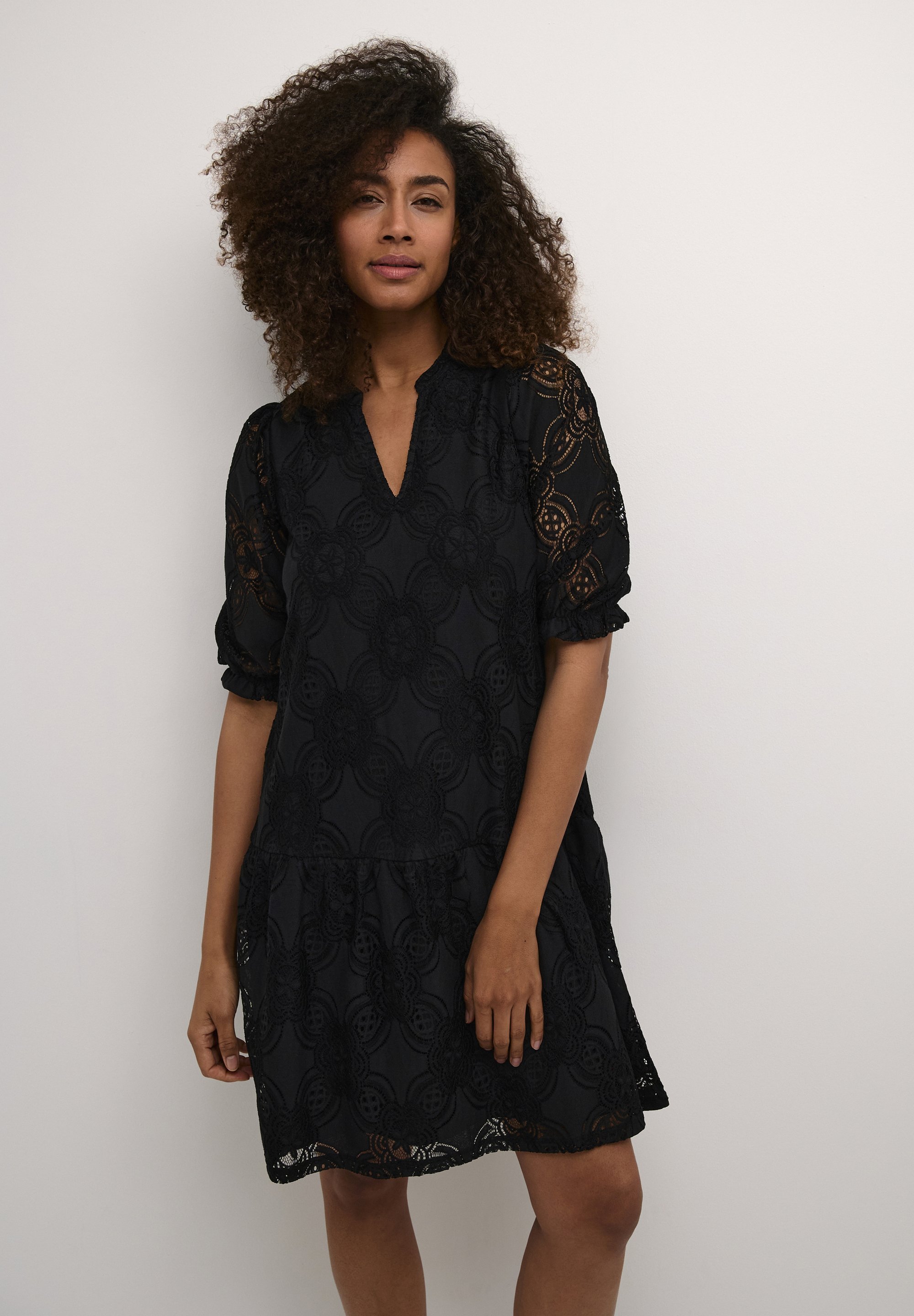 Culture CUHENRIETTE LACE - Robe de jour - noire
