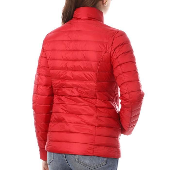 Chaqueta acolchada roja para mujer de Jott Cha
