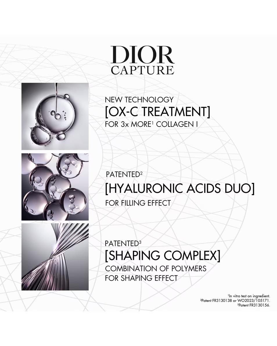 DIOR Dior Capture Crème Jour Cremă pentru față și gât - corecție anti-îmbătrânire de înaltă performanță - riduri și fermitate