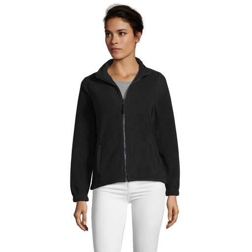 Chaqueta Micro Polar Nova De Mujer Con Cremallera
