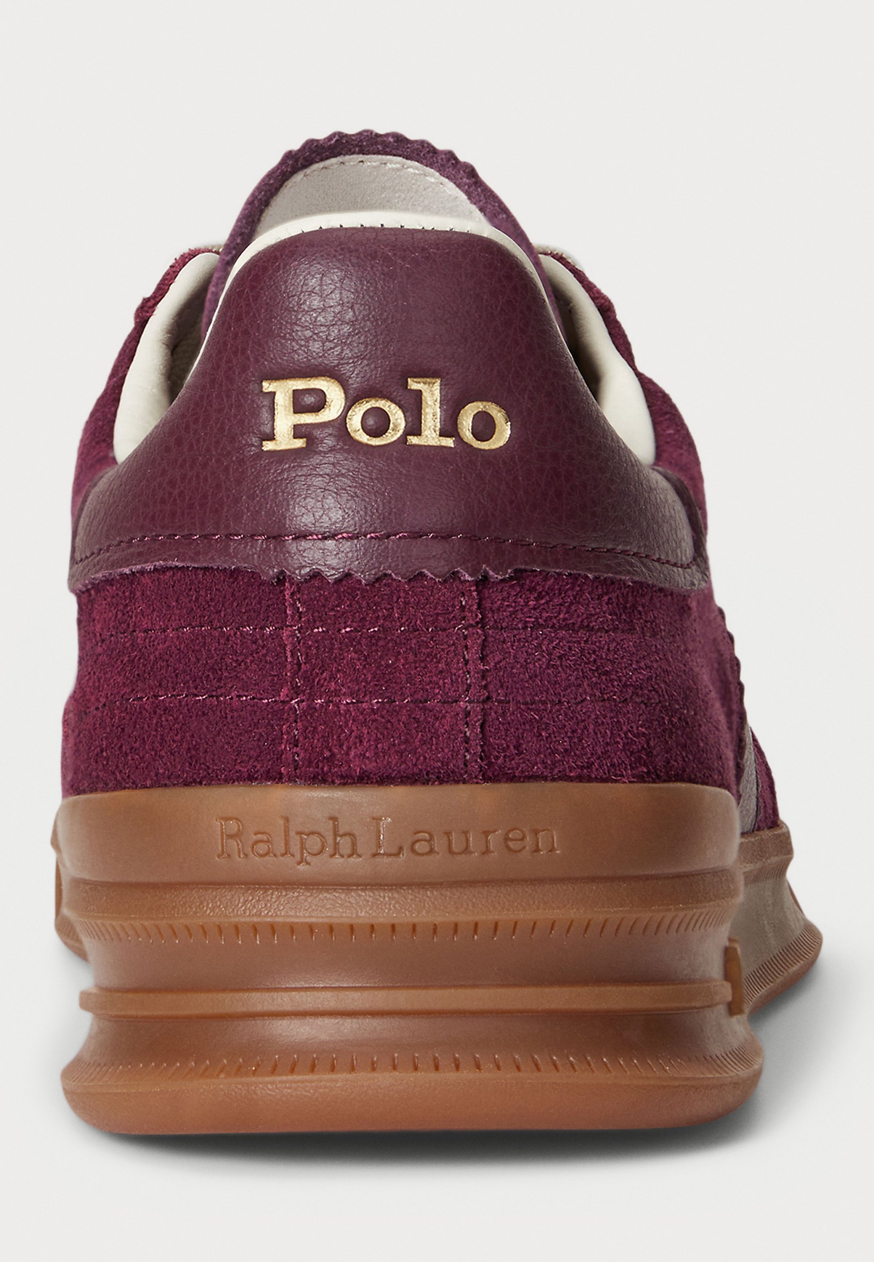 Polo Ralph Lauren HERITAGE AERA SUEDE SNEAKER UNISEX - Sneaker - Harvard Wine