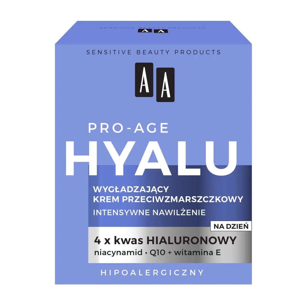 AA Hyalu Pro Age Wygładzający krem przeciwzmarszczkowy na dzień