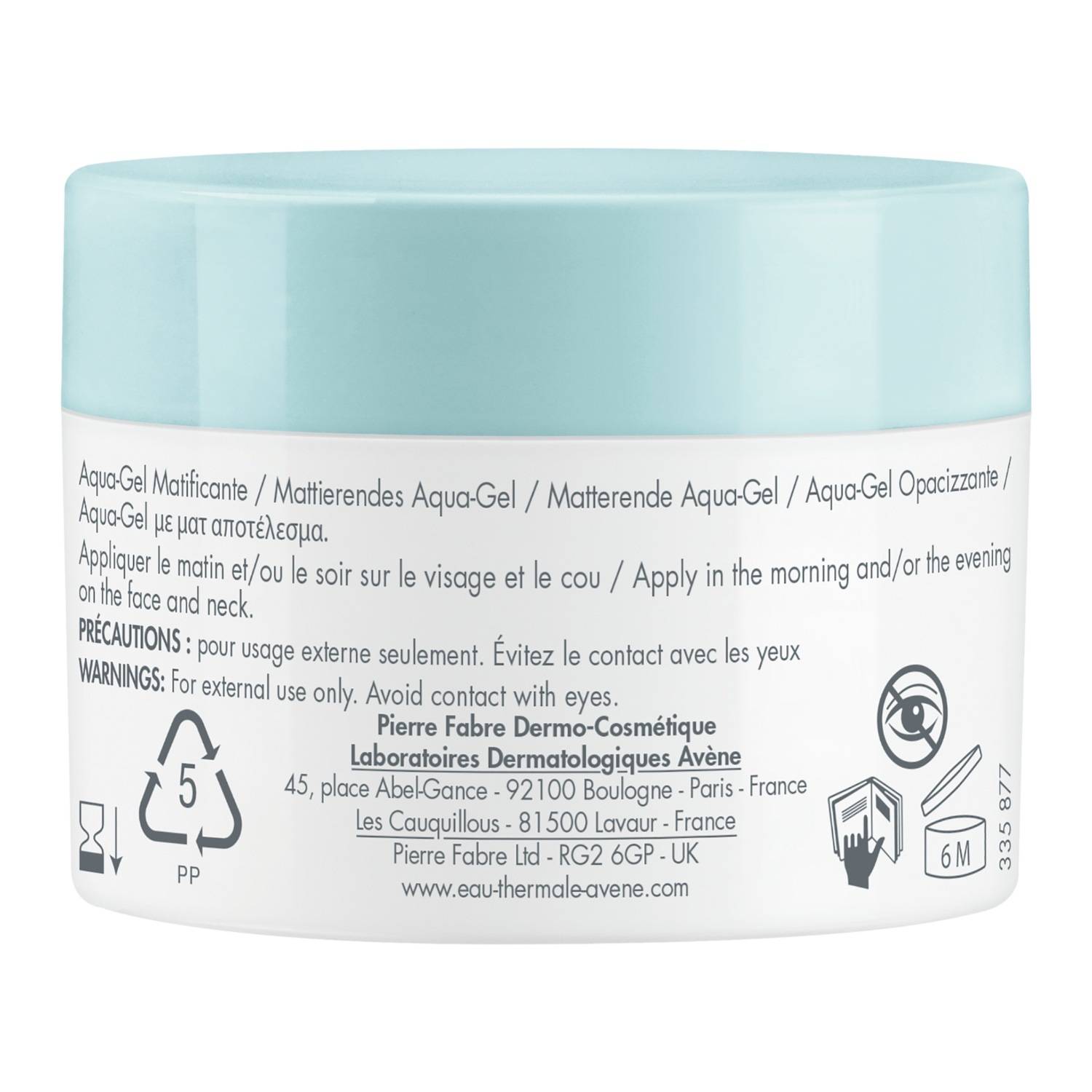 Avène Cleanance Mattierendes Aqua-Gel – 50 ml