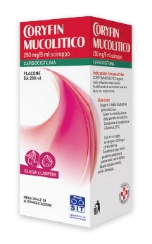 CORYFIN Jarabe mucolítico Coryfin 250 mg/5 ml 200 ml Carbocisteína