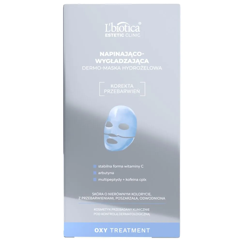 L'biotica Estetic Clinic Oxy Treatment Napinająco-Wygładzająca Dermo-Maska Hydrożelowa