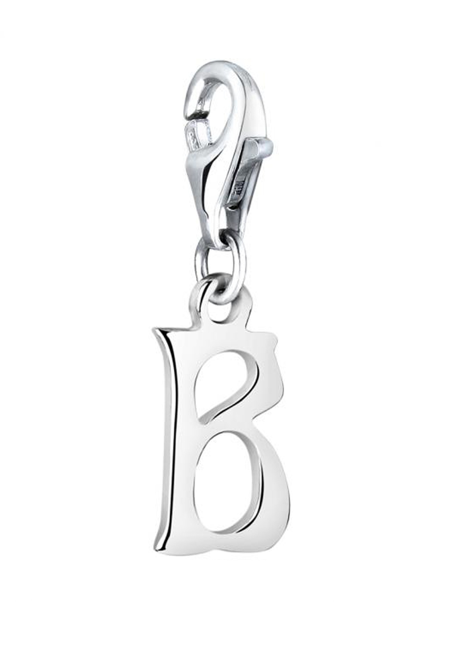Nenalina Pendentif Charm Lettre en argent sterling 925 pour tous les s porte-charme et perle actuels
