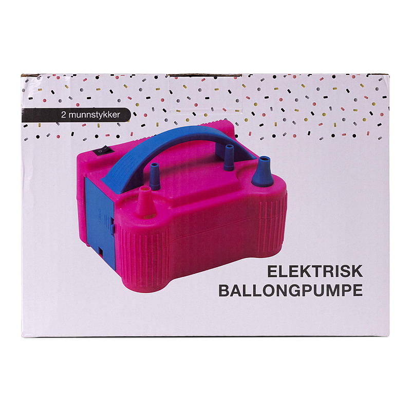 Giform elektrische Ballonpumpe mit 2 Düsen