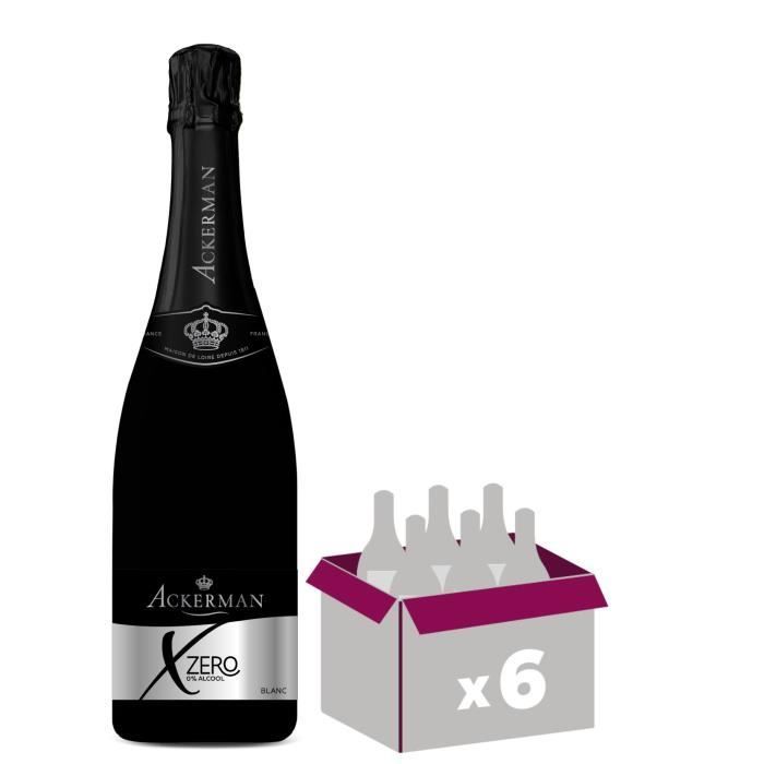 Ackerman Alcohol-Free X Zero White Brut 75cl