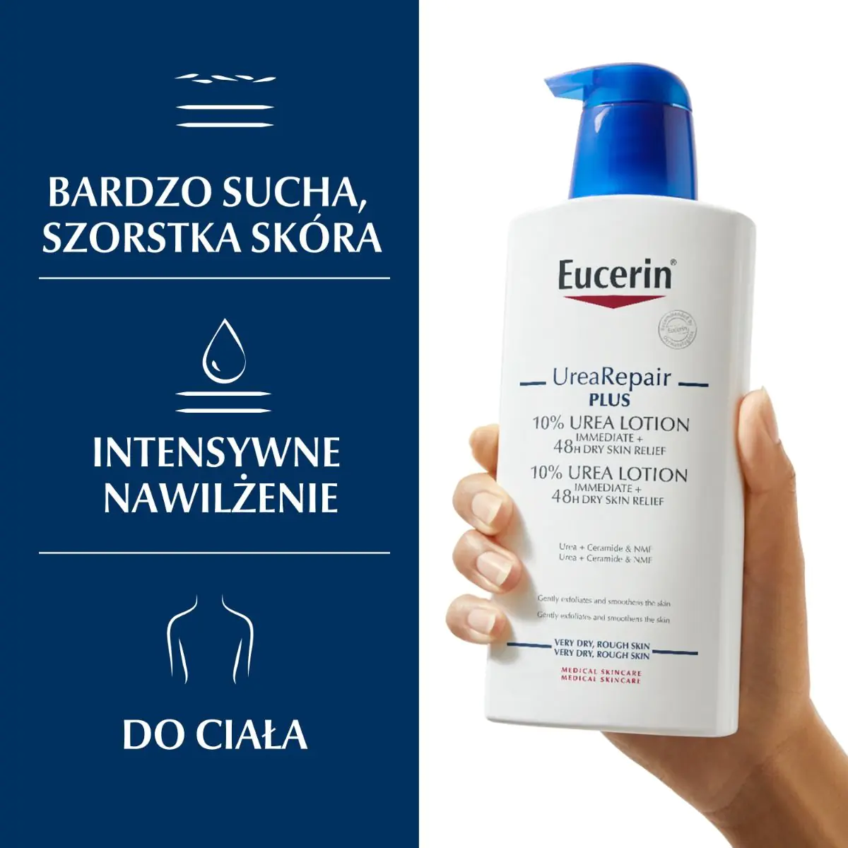 Eucerin Urearepair Plus Emulsja z 10% mocznika