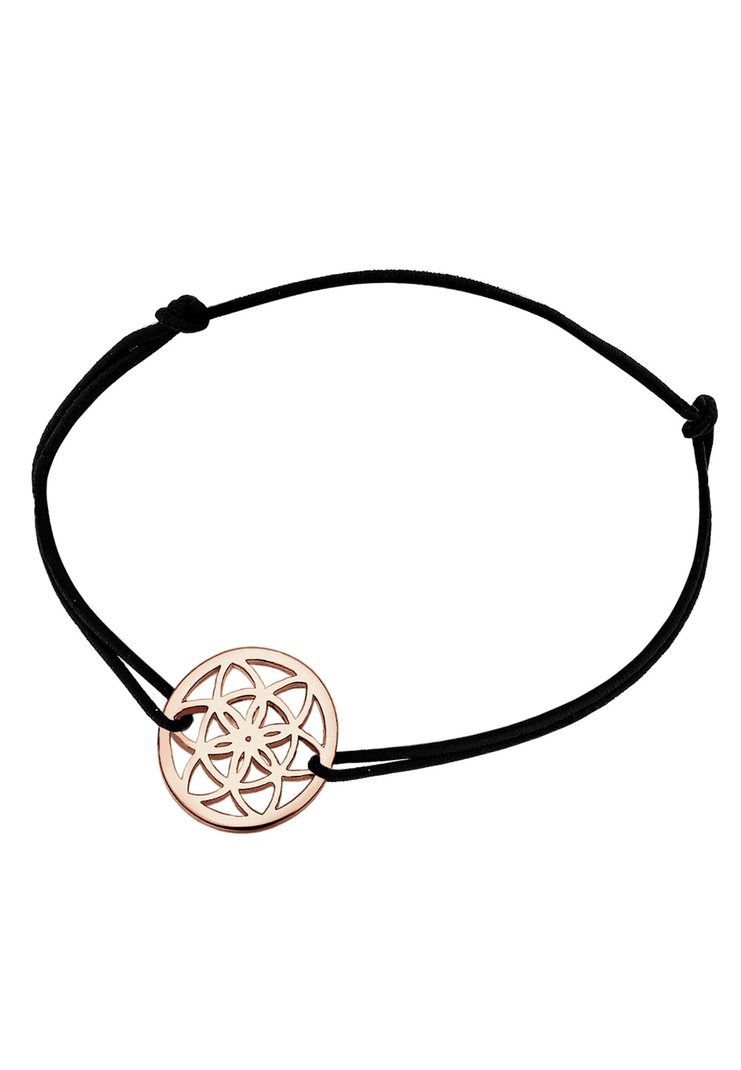 Elli Ornement Fleur de vie Floral Bracelet Femme Argent (925/1000)