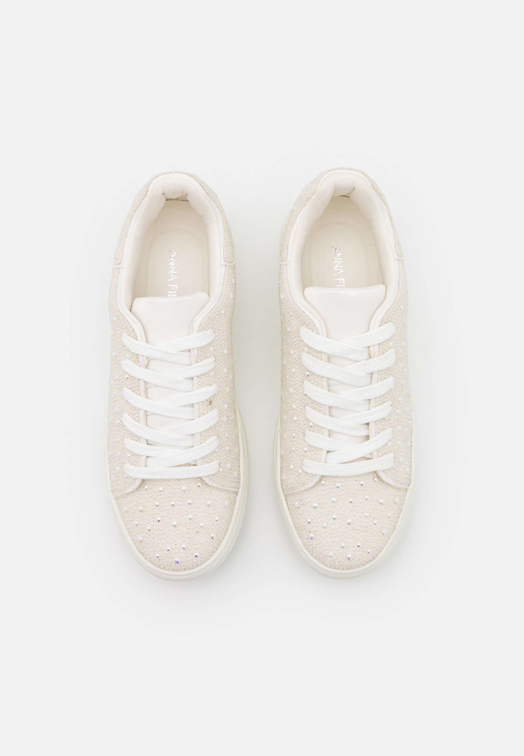 Anna Field Wide Fit sneakers - gebroken wit