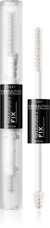 Máscara transparente Revolution Relove Glossy Fix para sobrancelhas e cílios