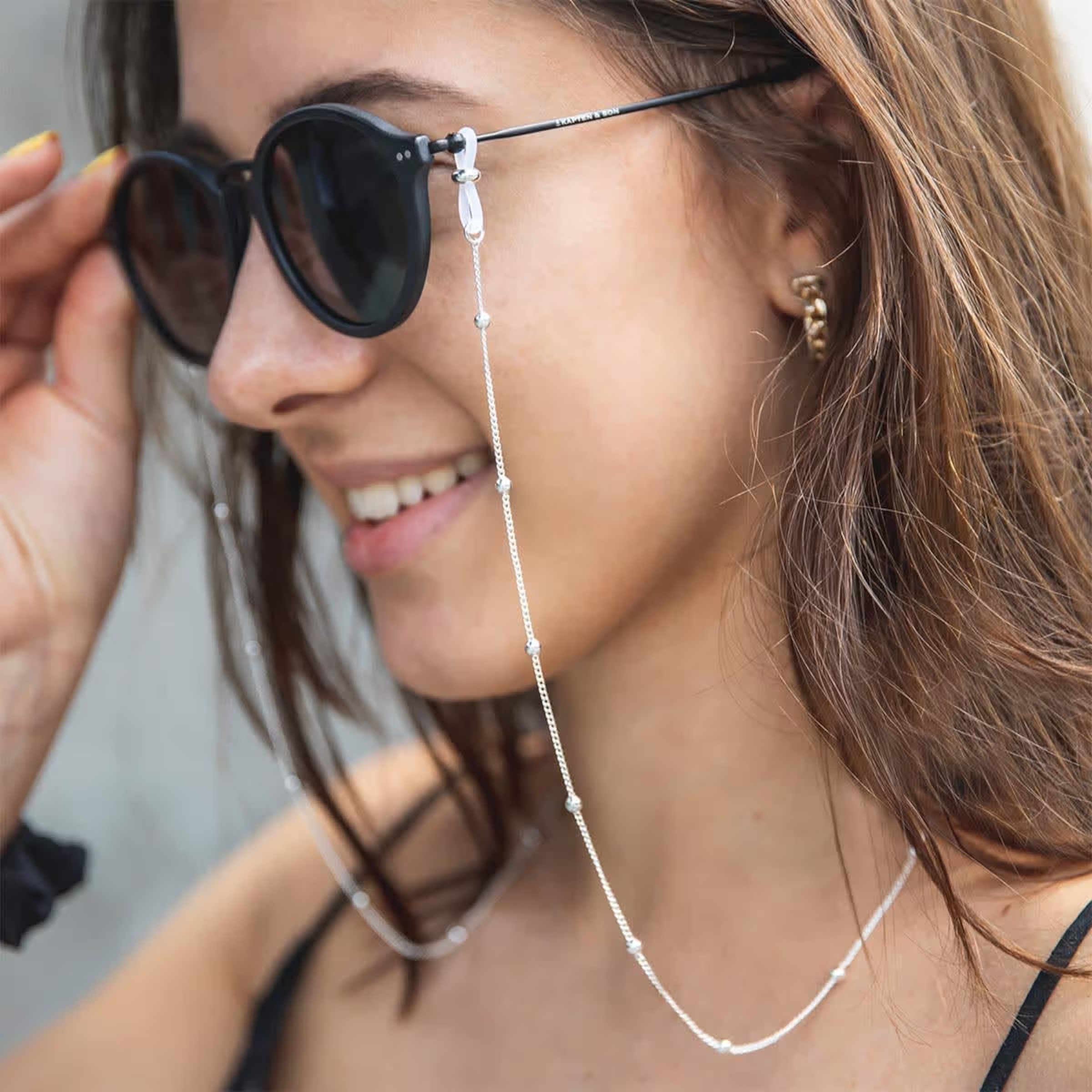 Chaîne de lunettes Varna Argent