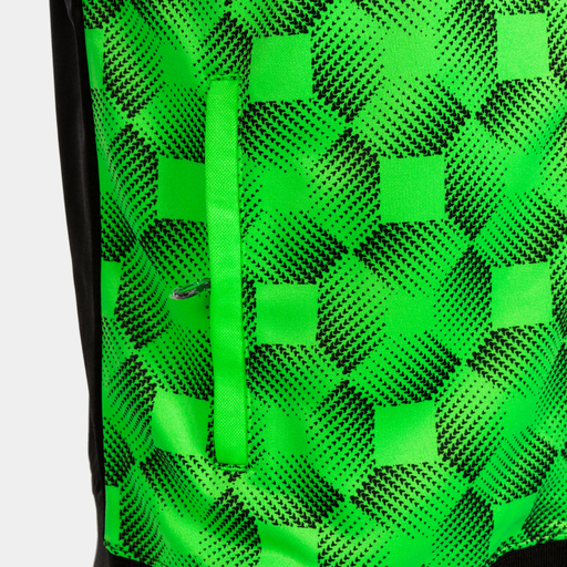  Veste à capuche Joma Supernova III, noir/vert fluo