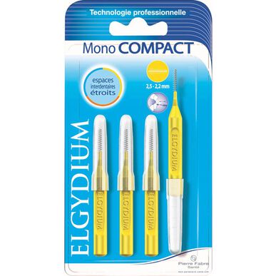 Elgydium interdentalna četkica Clinic Mono Compact žuta 4 kom 4 kom