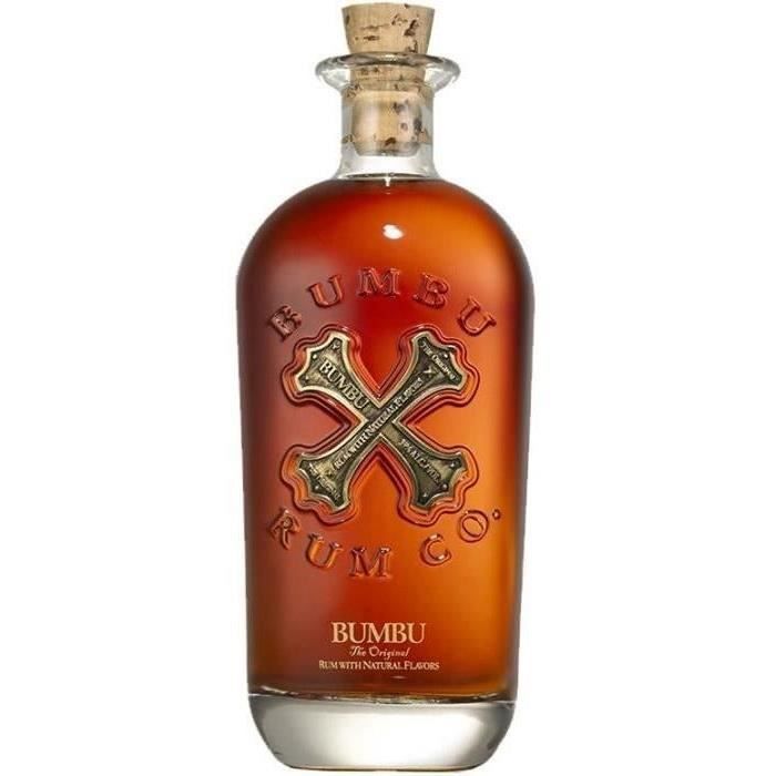 Ron Bumbu - Bebida espirituosa a base de ron - 40,0% vol. - 70 cl