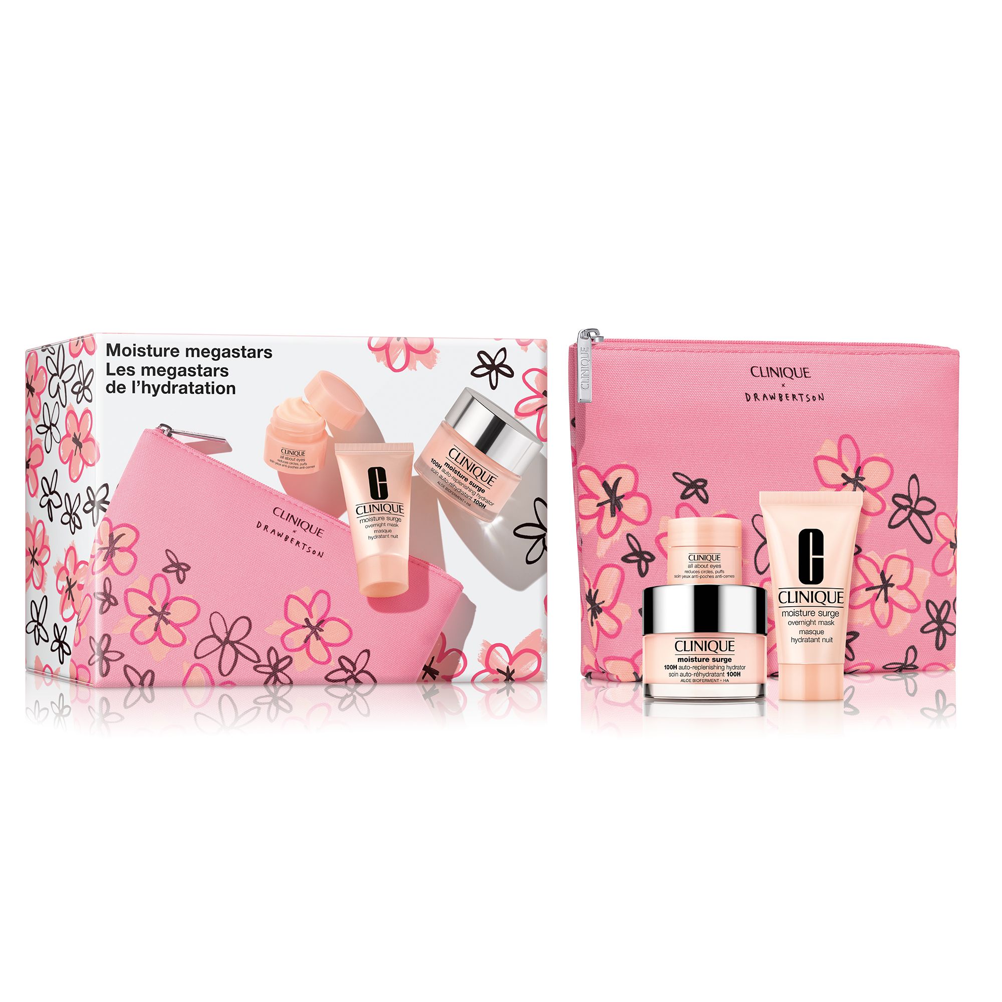 „Megastars Moisture Hydrating Set“ Prabangūs seifai