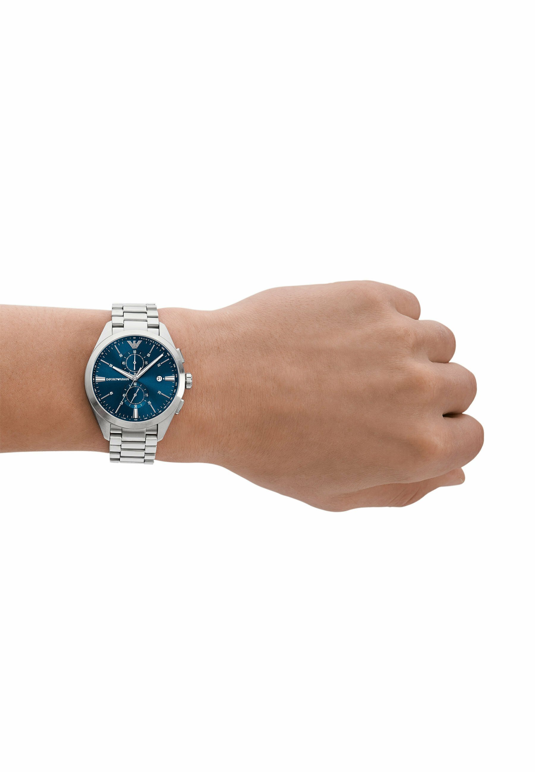 Emporio Armani TRADITIONAL - Horloge - zilverkleurig