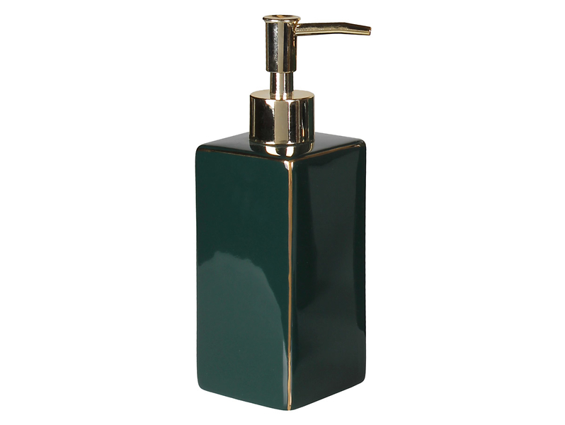 Dozownik do mydła ceramiczny Eryn 250 ml zielony
