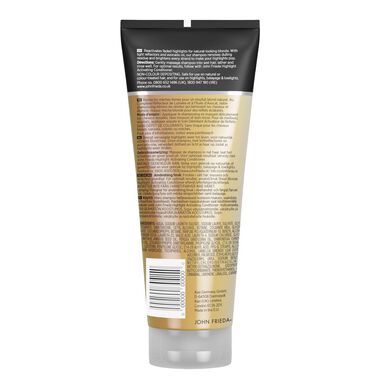 John Frieda Highlight Activating Blonde Shampoo, hydratační a rozjasňující šampon pro blond vlasy, 250 ml