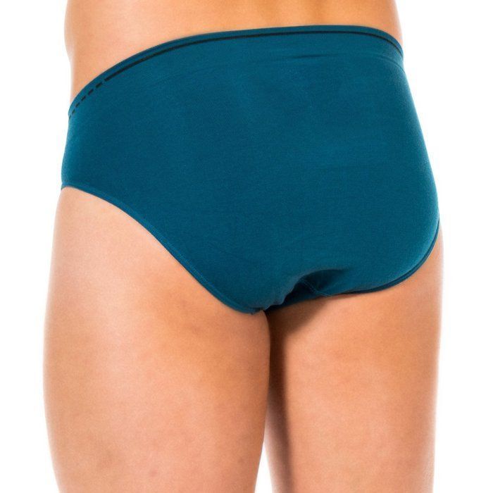Set van 2 Unno Basic Seamless herenslippers D05HE biedt goede bewegingsvrijheid en comfort - Zwart/Marinegroen