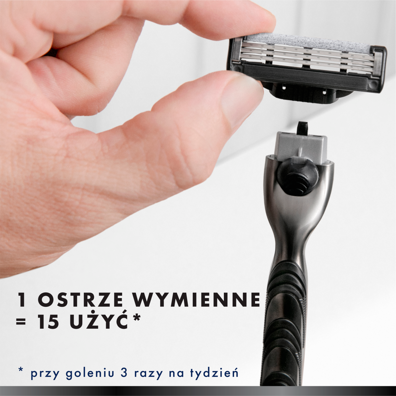 Gillette Mach 3 Carbone