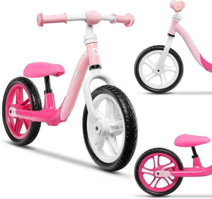 Lionelo - Alex balance bike for children - Pink