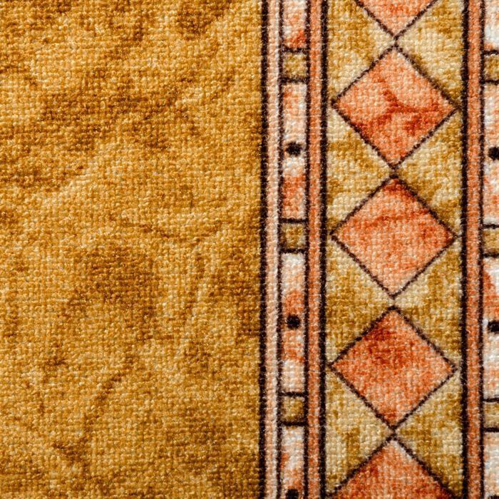Tapis de couloir à boucles fines, Rügen Beige 80 x 250 cm