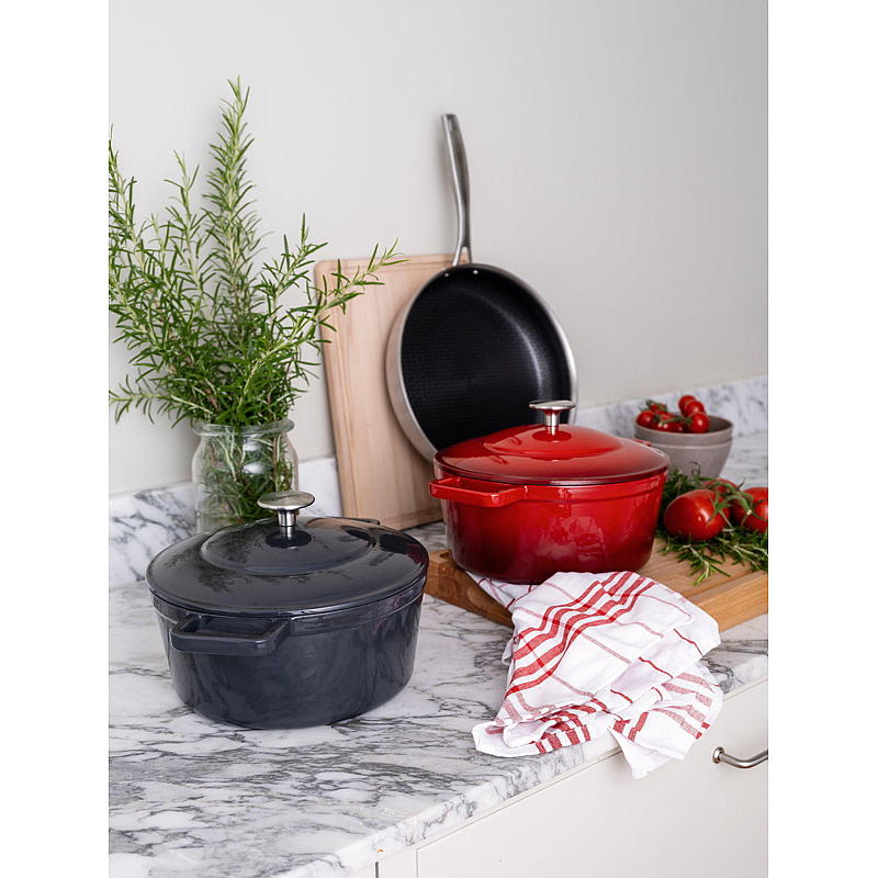 Cuisine Chef Gjutjärnsgryta ø 24 cm Icon röd Cuisine Chef