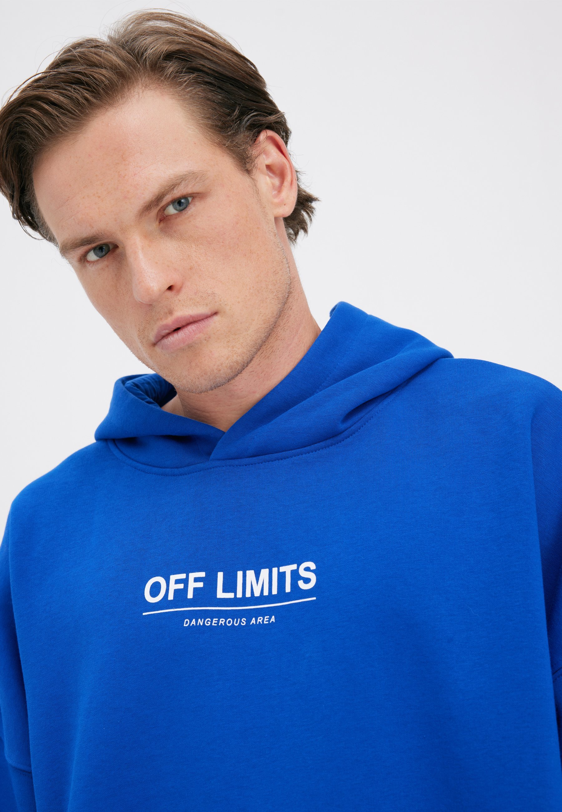 YOURTURN UNISEX - Hoodie - blauw