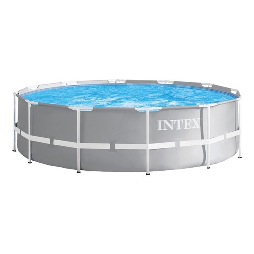  Piscina redonda desmontável Intex Prisma Frame 366x99 cm com bomba de filtro.