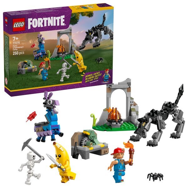 LEGO Fortnite 77075 Peelyjev i Sparkplugov kamp