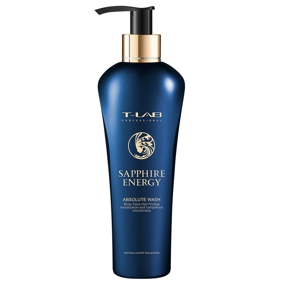 T-LAB PROFESSIONAL Haar- und Körperwaschgel Saphirenergie Saphirenergie Absolute Wash - 300 ml