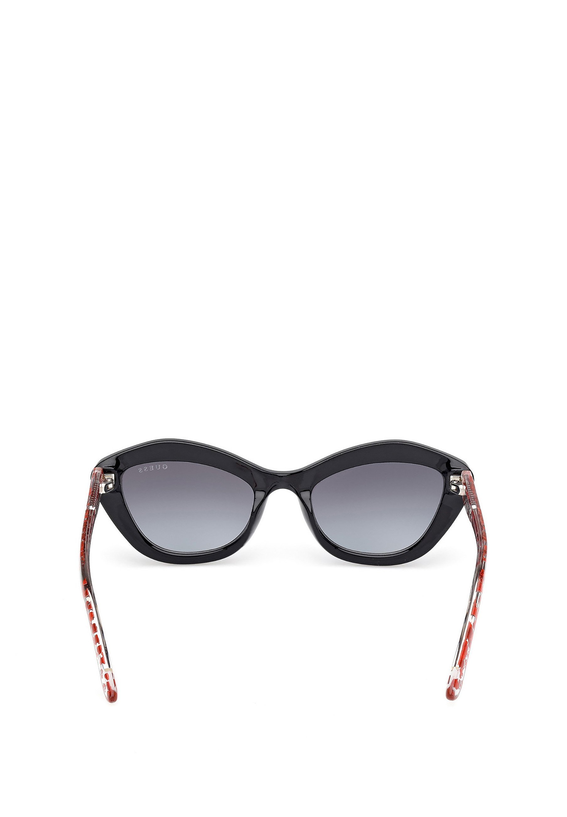 Guess Sonnenbrille – glänzend schwarz-rauchgrau