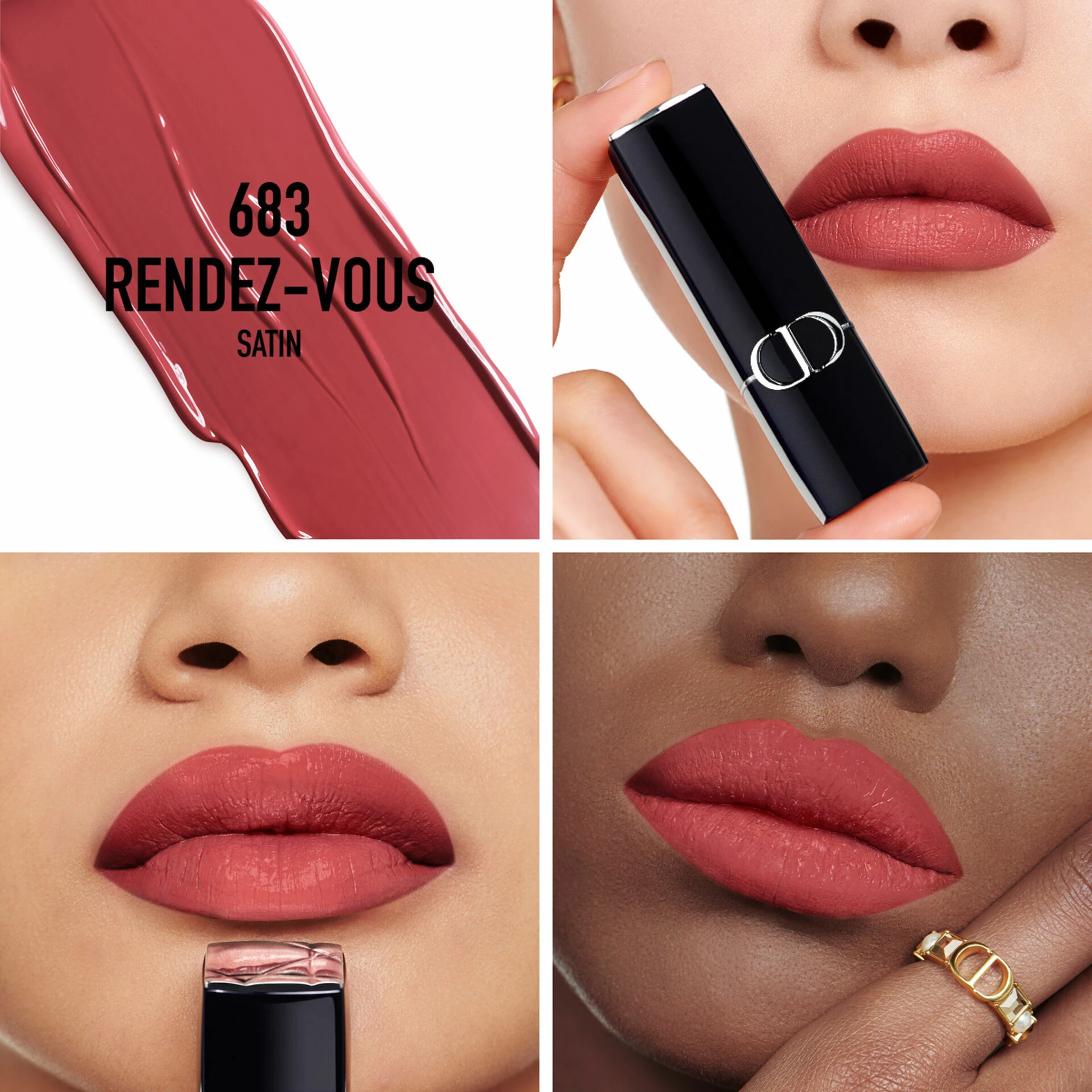 Ruj de buze Rouge Dior Couture Color 683 Rendez-Vous - DIOR
